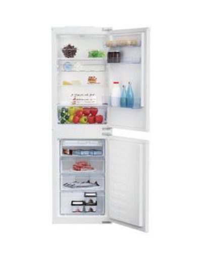 Beko Bcsd150 54Cm Wide Integrated Fridge Freezer - Fridge Freezer Only